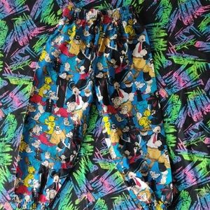 VTG 90s Rare Popeye AOP Pants